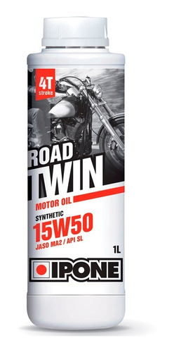 Aceite 15w50 Ipone Road Twin Semisintético 4t Ryd Motos