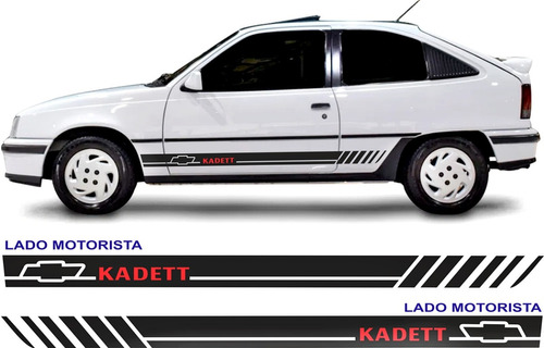 Acessorios Chevrolet Kadett Adesivos Laterais Gsi Gl