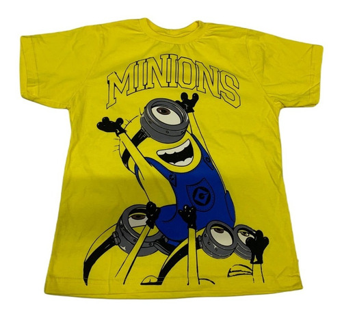 Camiseta Minions Malvado Favorito Blusa Infantil Maj610