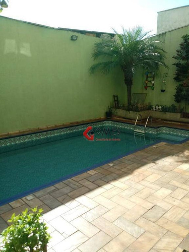 Imagem 24 de 26 de Sobrado Com 3 Dormitórios À Venda, 405 M² Por R$ 1.200.000 - Vila Camilópolis - Santo André/sp - So1034