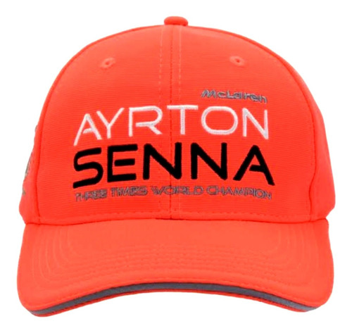 Gorra Ayrton Senna Campeon Del Mundo 1988 Mclaren F1 Genuina