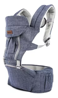 Canguru Carregador De Bebê Ideal Para Bebês De 6 A 36 Meses Cor Azul Jeans