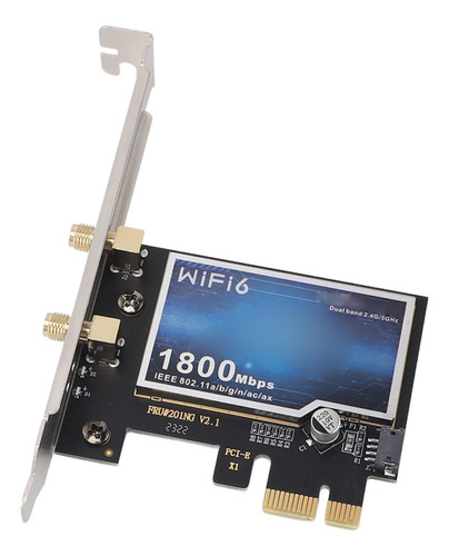 Placa Wifi Pcie, Rede Sem Fio, Desktop, Banda Dupla, Gigabit