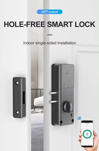 Cerradura Inteligente Smart Yx01 Invisible Sin Perforaciones
