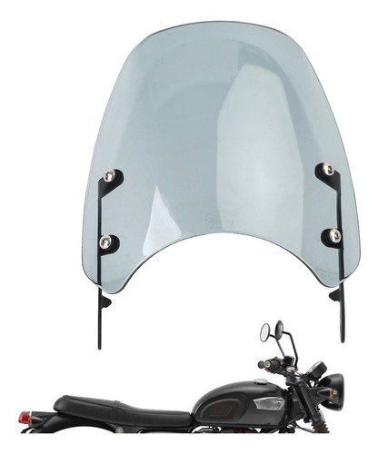 Parabrisa Parabrisa For Triumph Bonneville T100 T120 Gris