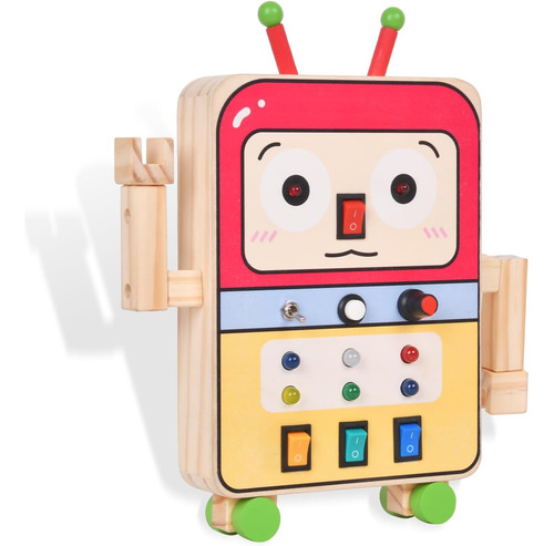 Tablero Ocupado Montessori, Juguete De Viaje Sensorial De Ma
