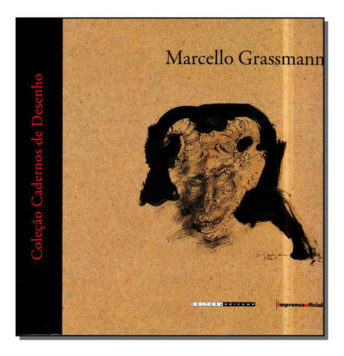 Col. Cadernos De Desenho - Marcello Grassmann: Marcello Grassmann - Cadernos De Desenho, De Grassmann, Marcelo. Série Artes E Cultura Editora Imprensa Oficial, Capa Mole Em Português, 20