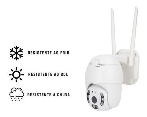 Imagen 2 de 9 de Cámara Domo Velocidad Ip Wifi Externa Icsee Ptz Full Hd 5 Mp