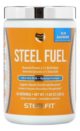Steel Fit Bcaa + Formula Hidratante Recuperacion Muscular 