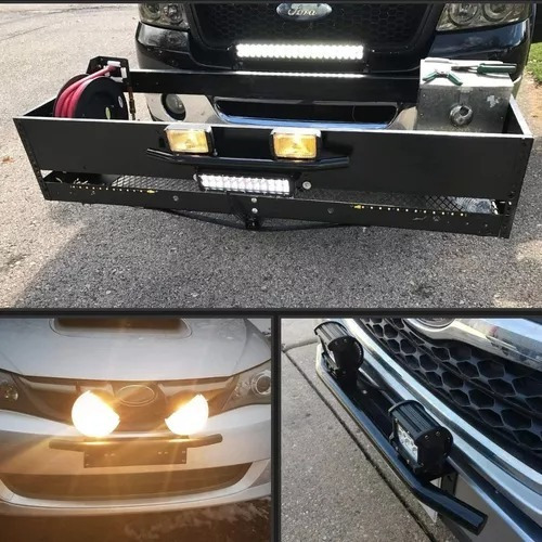 4x4 Base Suporte Farol Barra Led Jeep Pick Up