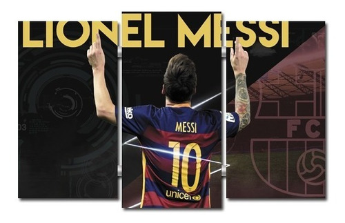 Poster Retablo Lionel Messi [40x60cms] [ref. Pfu0403]