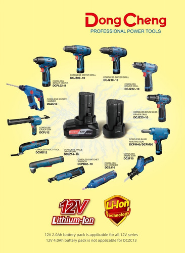 Taladro Inalambrico Profesional Dcjz10-10 Dongcheng