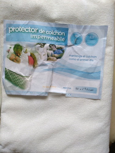 Protector De Colchon Impermeable. Usado. Sale!