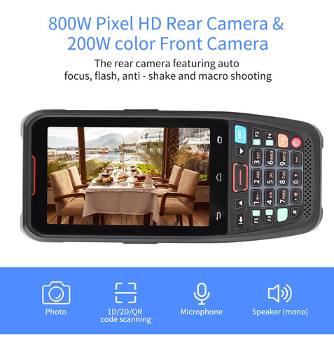 Hosioe 1d/2d/qr Barcode Pos Terminal Android 10.0 Pda