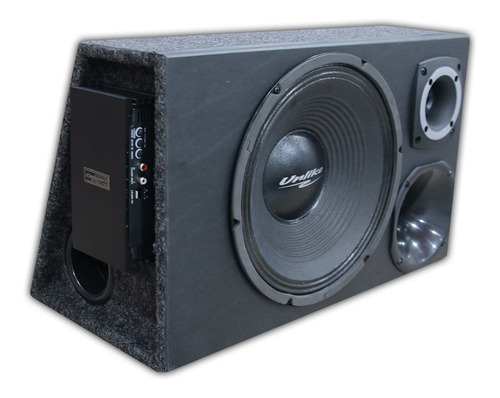 Caixa Trio Som Completa Unlike 12 + Modulo Falcon 250.1
