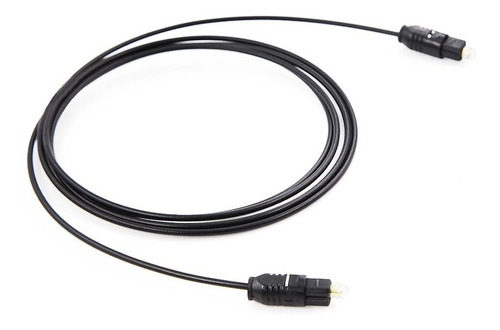 Imagen 2 de 7 de Cable Óptico Audio Digital Toslink · Fibra Optica 1.5 Metros