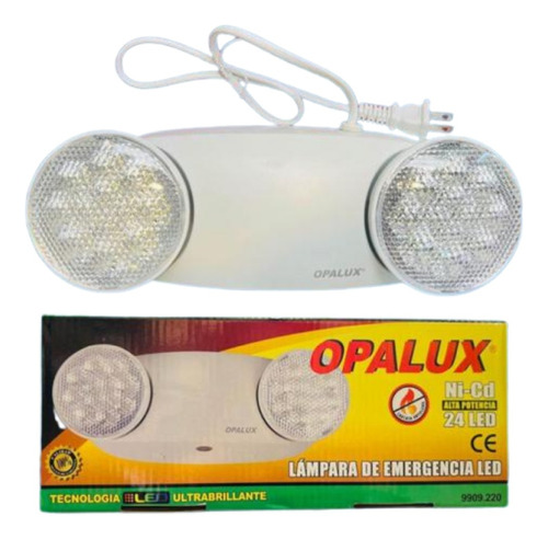 Lampara Luz De Emergencia Mantis Opalux Antiflama Oficina