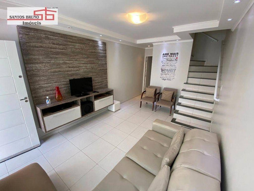 Imagem 3 de 30 de Oportunidade! Lindo Sobrado(mobiliado) Com 02 Suítes 02 Sacadas 02 Vagas E Quintal Com Churrasqueira Em Excelente Localização No Bairro Do Piqueri - So1561