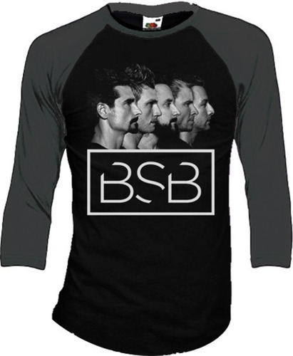 Backstreet Boys Playeras Manga 3/4 Para Hombre Y Mujer D9