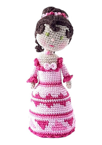 Muñeca  Melody Vintage Amigurumi Tejido Crochet