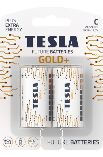 Batteries C Gold+ ( Lr14 / Blister Foil 2 Pcs ) Maximum...
