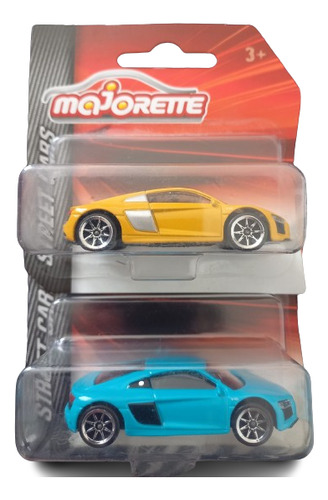 Pack 2 Audi R8 - Majorette