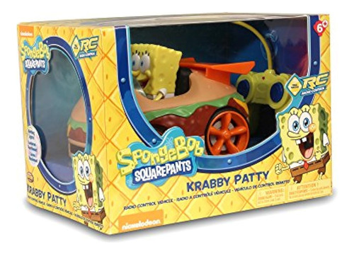 Nkok Remote Control Krabby Patty Vehicle Con Bob Esponja