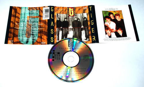 Glass Tiger Cd The Thin Red Line 1986 Importado 80s C1 (Usado)