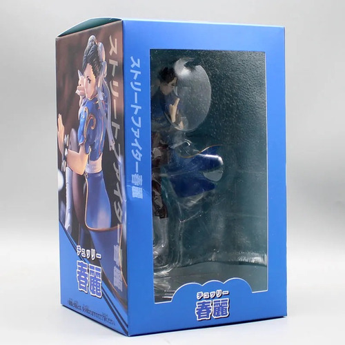. Figura De Acción Street Fighter Chun Li Battle De 18 Cm,