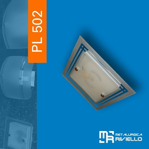 Plafón Único Con Plaqueta Led. Descartable!!