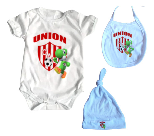 Ajuar Ropa Bebe X3 Prendas  Union De Santa Fe