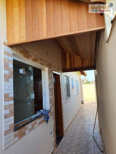 Casa Com 2 Dormitórios À Venda, 63 M² Por R$ 298.000,00 - Gaivota - Itanhaém/sp - Ca0782