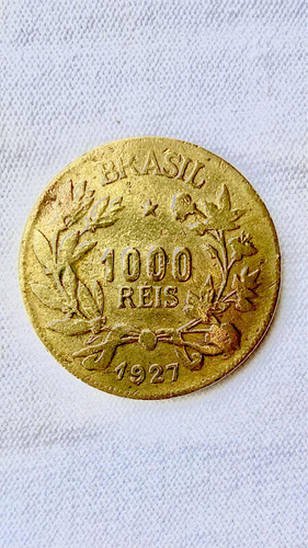 Moeda Antiga 1000 Reis 1927