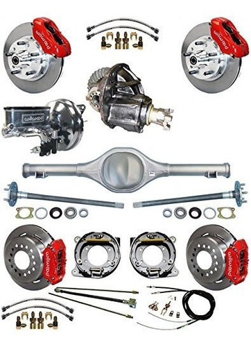New Suspension Wilwood Set Freno Currie Extremo Eje 11 