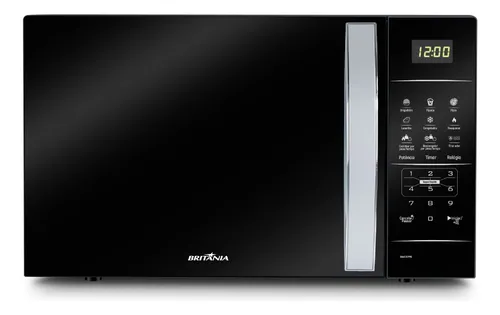 MICRO-ONDAS BRITANIA PRETO BMO 34P 34 LITROS
