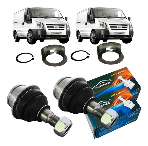 Par Pivo Bandeja P/ford Transit2009 2010 2011 2012 2013 2014