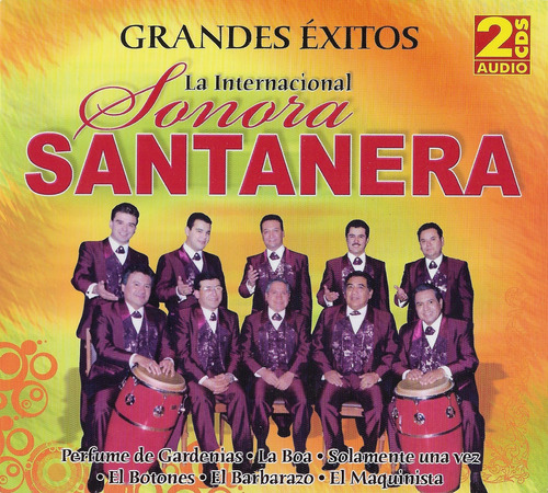 Sonora Santanera Grandes Éxitos Cd Doble Digi Pack