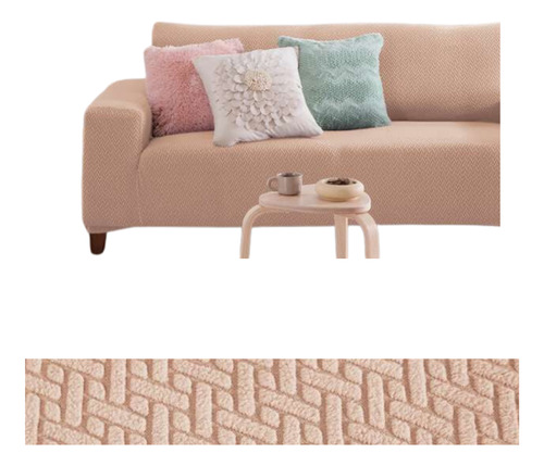 Funda Elástica Concord 2 Plazas Para Sillón Arena Funda Elástica