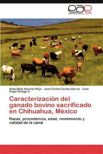 Caracterizacion Del Ganado Bovino Sacrificado En Chihuahua, Mexico, De Cortes-garcia Juan Carlos. Eae Editorial Academia Espanola, Tapa Blanda En Español