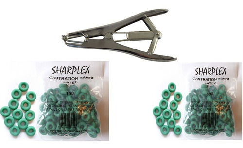 Pinza Elastrator Castracion Bovino / Ovino + 200 Gomitas
