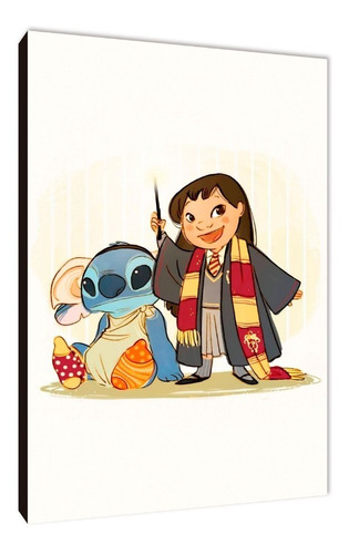 Cuadros Harry Potter Y Stitch L 29x41 (rhp (64))