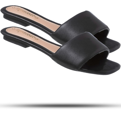 Imagem 3 de 5 de Chinelo Feminino Confortável De Luxo Sandalia Feminina