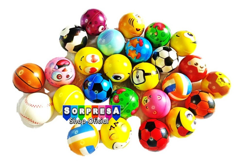 20 Pelotas Esponja Antiestres Para Fiesta Regalo Piñata Bolo