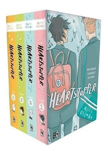 Libro Heartstopper Pack 4 Tomos De Oseman