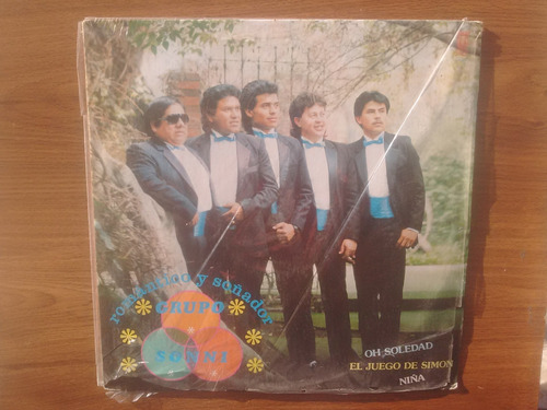 Grupo Sonni. Romántico Y Soñador. Disco Lp Cecy 1990