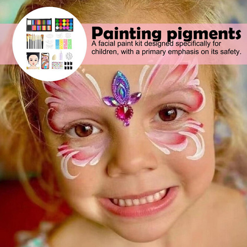 Polvo De Pigmento Para Rostro Polvo De Pigmento Para Niños P