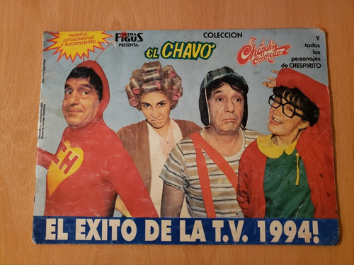 Álbum De Figuritas El Chavo Del 8 Chapulín Ultra Figus 1994