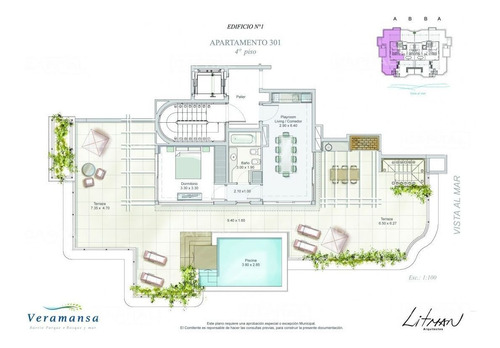 Imagen 26 de 30 de Excelente Penthouse 4 Dormitorios En Venta Frente Al Mar - Playa Mansa - Punta Del Este Pinares