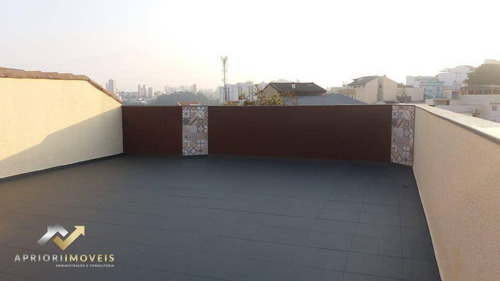 Imagem 7 de 29 de Cobertura Para Alugar, 180 M² Por R$ 2.200,00/mês - Vila Metalúrgica - Santo André/sp - Co1318