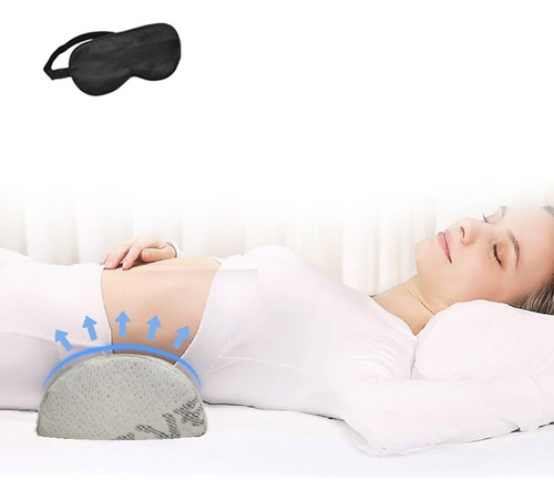 Almohada Lumbar Para Dormir Viscoelástica - Dolor De Espalda